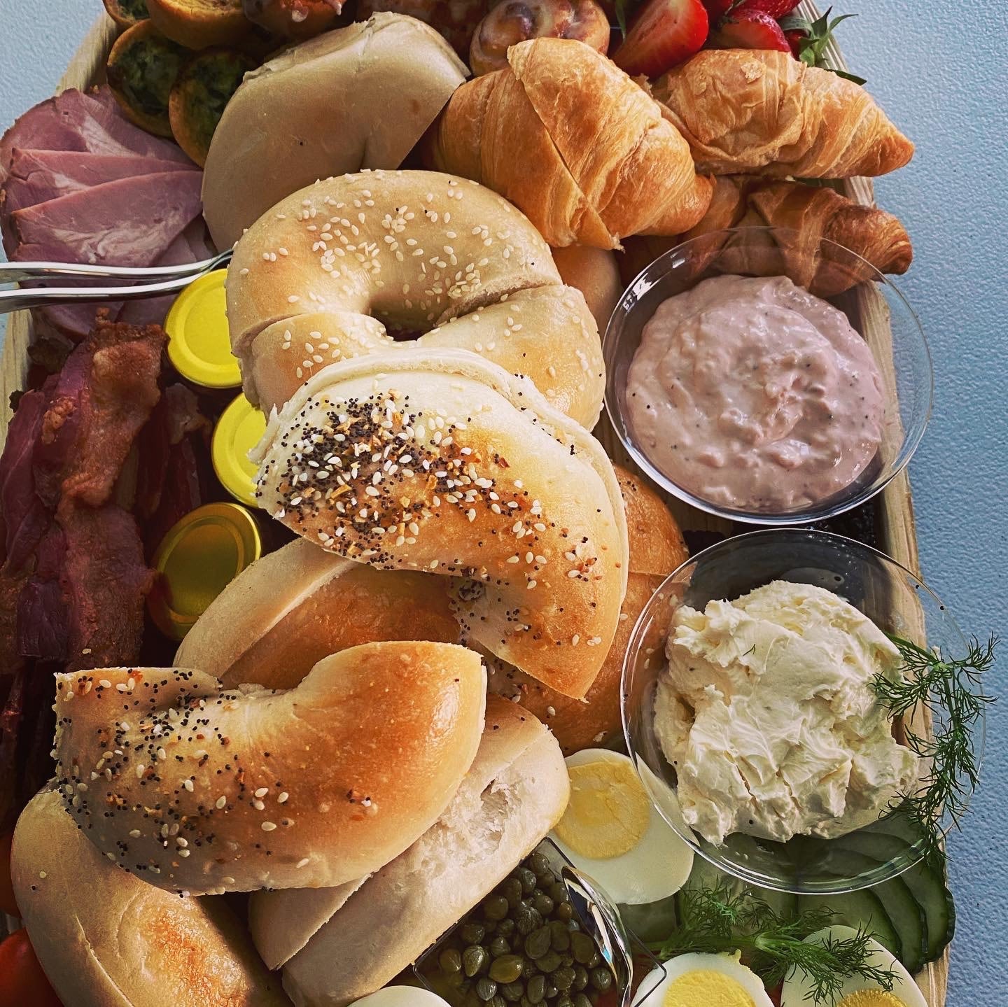 Breakfast Boss fresh organic and healthy breakfast board | Nibbles N Bites Catering